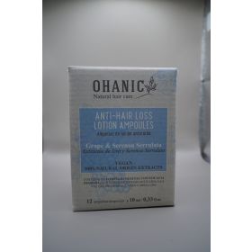 OHANIC ANTI HAIR LOSS LOTION AMPOULES 12x10ml